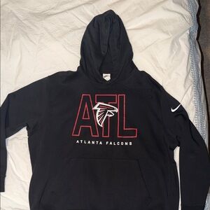 Nike Black Atlanta Falcons Hoodie Sweatshirt Size XXL